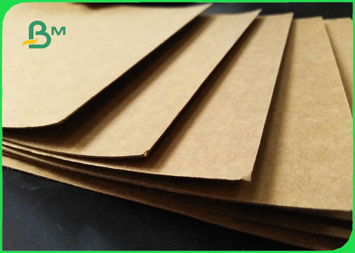 FSC Unbleached Natural Brown Kraft Liner Board 350gsm 70 X 100cm In Sheet