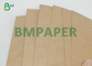 440g Natural Brown Kraft Vellum Paper For Packaging Printing In Roll