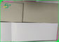 250gsm Coated Duplex Board Grey Back Cardboard Roll Package , White Color