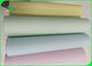 55 / 50 / 55 Gsm Offset Printing Copier Paper Rolls , Ncr 5 Colored Paper Jumbo Roll
