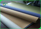 0.55mm White / Blue / Black Kraft Liner Paper Fabric For Shopping Bag / File Folder