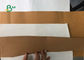 Natural Fibrous Pulp Recyclable Kraft Paper / White Kraft Paper Roll