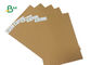 250gsm 300gsm 350gsm Kraft Liner Paper / Virgin Pulp Reddish Kraft Paper For Hand Bag