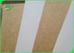 One Side Coated Surface Food Grade Paper Roll 100% Virgin Pulp Material