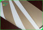 Tear Resistant White Coated Duplex Board / Coated Paper Board 0.7 G/M3 Density