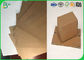 Excellent Performance 0.6mm 0.8mm 0.9mm Brown Color Solid Board Sheets For Packaging