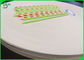 60gsm 120gsm Biodegradable FDA Food Grade Paper Roll /  Straw Paper