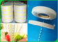 80gsm 15mm 16mm Flood Biodegradable Printed Drinking Straw Paper Roll For Fruit Juice