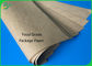 Jumbo Roll 40g 50g Brown Kraft Food Grade Paper Roll For Street Food Wrapping