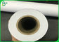 Uncoated High Whiteness Roll Cutting Plotter Paper For Advantising Material