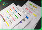 60gsm Colorful Drinking Straw Wrapping Paper With Food Safe Ink Printing