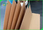 Weight 300gsm - 450gsm Both Side Brown Kraft Liner Paper For Box