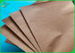 FDA 70 * 100cm Polythene Coated Kraft Paper / 50G 60G 90G Greaseproof Paper