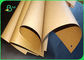 70 / 80 Gsm Moisture - Proof Good Printing Sack Kraft Brown Paper For Bags