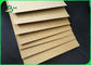 Unbleached Natural Brown Kraft Liner Board 350gsm 70 X 100cm In Sheet