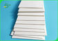 Width 200mm Durable And High Water Absorbability White Coaster Paper In Roll