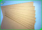 70 * 100cm 200gsm - 400gsm FSC SGS Brown Kraft Board For Making Boxes