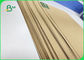110 / 160 / 200g Recycled Pulp Kraft Liner Board Packing Rolls Size 65cm 86cm