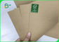 FSC &amp; EU Unbleached Kraft Liner Board 100g To 400g Size 80 * 90cm For Packing