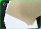Hard Stiffness 250gsm - 365gsm Coated White Top Kraft Liner For Food Packages