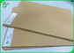 200g - 400g Unbleached Kraft Board Natural Brown Craft Street Food Package Paper