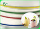 60gsm 120gsm FDA Colorful Food Grade Craft Paper Roll For Straws Making