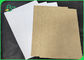 FSC Certified Flip Side Kraft Paper In Sheets One Side White 32 × 40''