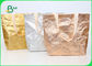 0.55mm Washable Kraft Paper Gold / Rose Gold / Green / Blue For Shiny Bags