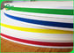 60gsm 120gsm Striped Kraft Paper Roll Food Safe Ink 14MM 15MM Slitting