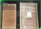 300gsm 350gsm 70 * 100cm Brown Kraft Board In Sheet For Packaging
