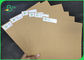 350 / 400 / 450gsm Virgin Kraft Liner Paper 68 * 86cm Virgin For Coffee Packages