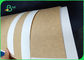 Good Stiffness 250gsm 300gsm White Face Top Kraft Liner Paper For Cosmetic Box