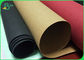 Sewable 0.55mm Thickness Kraft Paper Fabric Making Bags Roll Packing