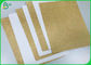 325 Gram Single White Coated Kraft Paper Board For Disposable Food Takeaway Box