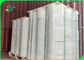 Food Grade 30gr - 120gr PE laminated White Kraft Paper Rolls  For Packaging