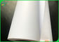 63 Inch * 180 Meters 50gsm 60gsm White Grament Plotting Paper 20kg / Roll For Cutting Room