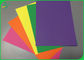 Uncoated Recycled Material Colored Bristol Paper 220gsm 230gsm With 787mm 889mm Size