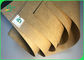 PE Coated Kraft Board Brown Color Waterproof 270gsm + 18g For Food Container
