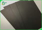 FSC Approved Moisture Proof 350gsm Black Paperboard Recyclable Clothes Tags Material