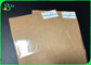 A4 A5 size food packaging Brown Uncoated Kraft Paper Sheets with FDA Certificate