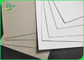 One Side White Laminated Thick Paper Cardstock 1000gsm Grey Back