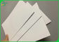 1mm 2mm Thickness 2 side Laminated White Board Dense Texture For Puzzle Making