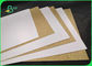 FDA 250g One Side White Coated Duplex Board With Kraft Back 748 * 528mm