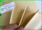 High Stiffness Virgin Pulp Custom Size 80GSM Brown Craft Paper For Shopping Bags