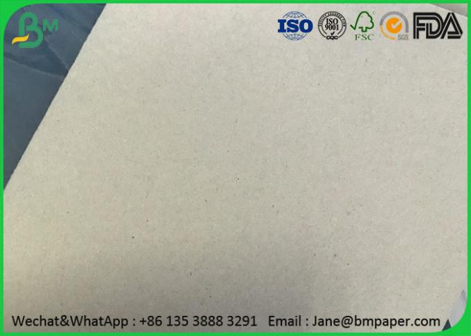 0.5mm - 4mm Grey Paper Board , Laminated Cardboard Sheets For Book Binding