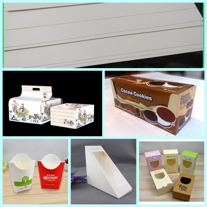 270g 295g 325g White High Bulk Food Grade Paperboard for Packaging
