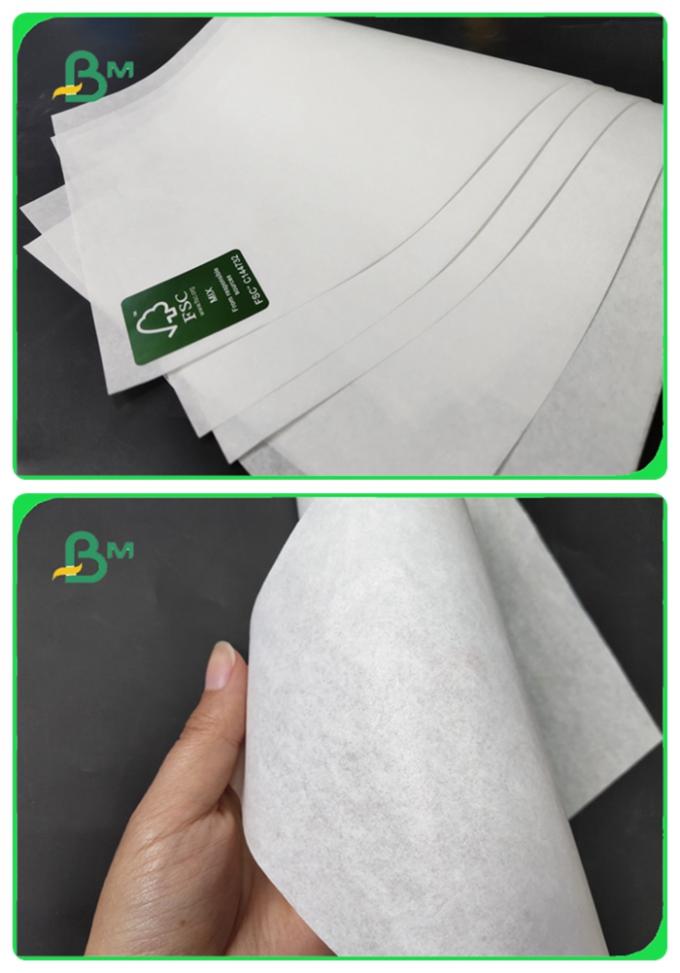 Sack Kraft Paper 30 / 35 / 40gsm Uncoated With FDA EU SGS Certified In