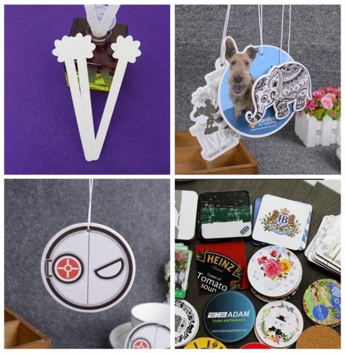 0.9mm 1.0mm Natural White Absorbent Paper For Car Air Freshener 700