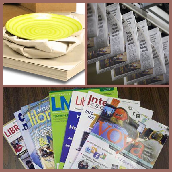 45gsm Newsprint Paper White Blank Printable Newspaper For Printing