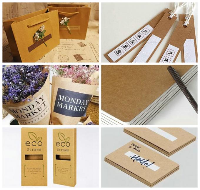 High Quality Kraft Paper 80gsm 400gsm In Sheet For Printing & Packaging